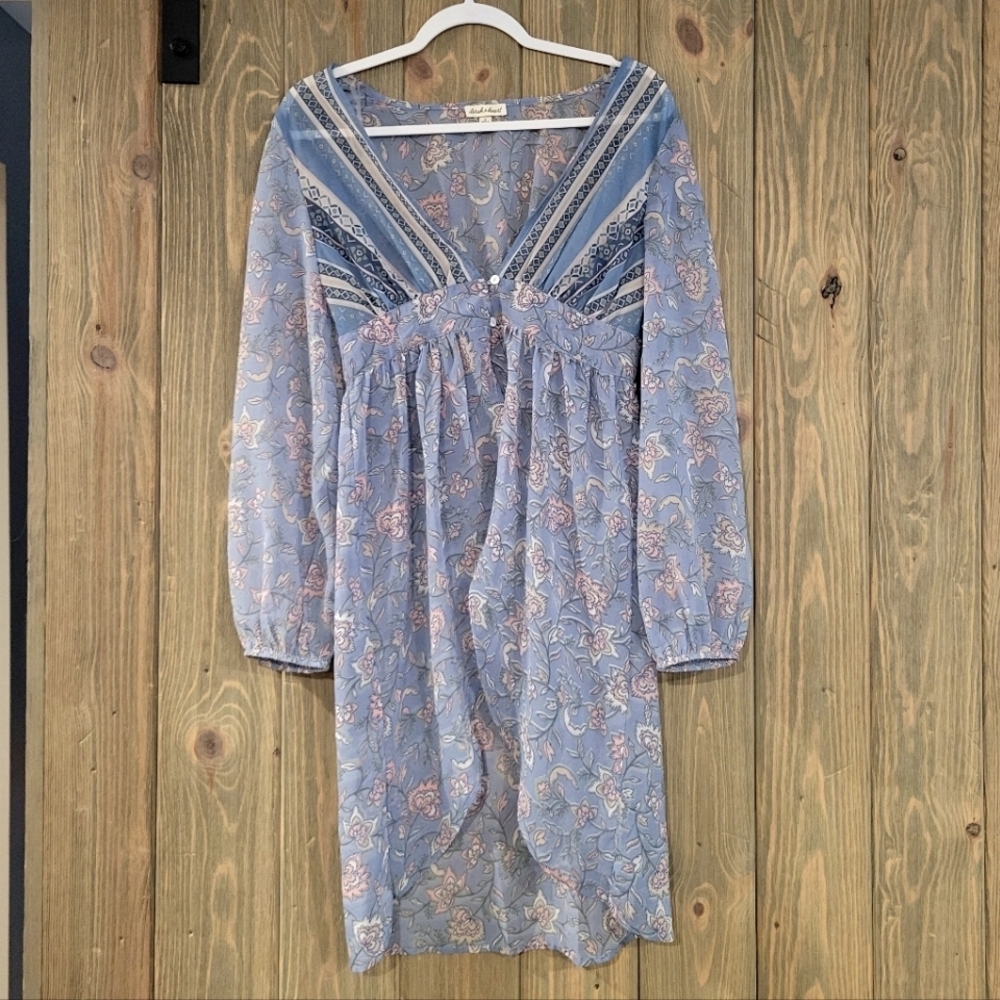 New kimono open front dress